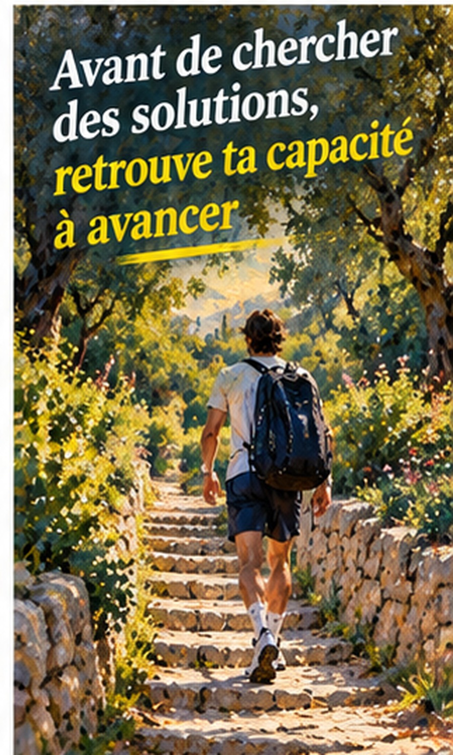 Avant de chercher des solutions, retrouve ta capacité à avancer