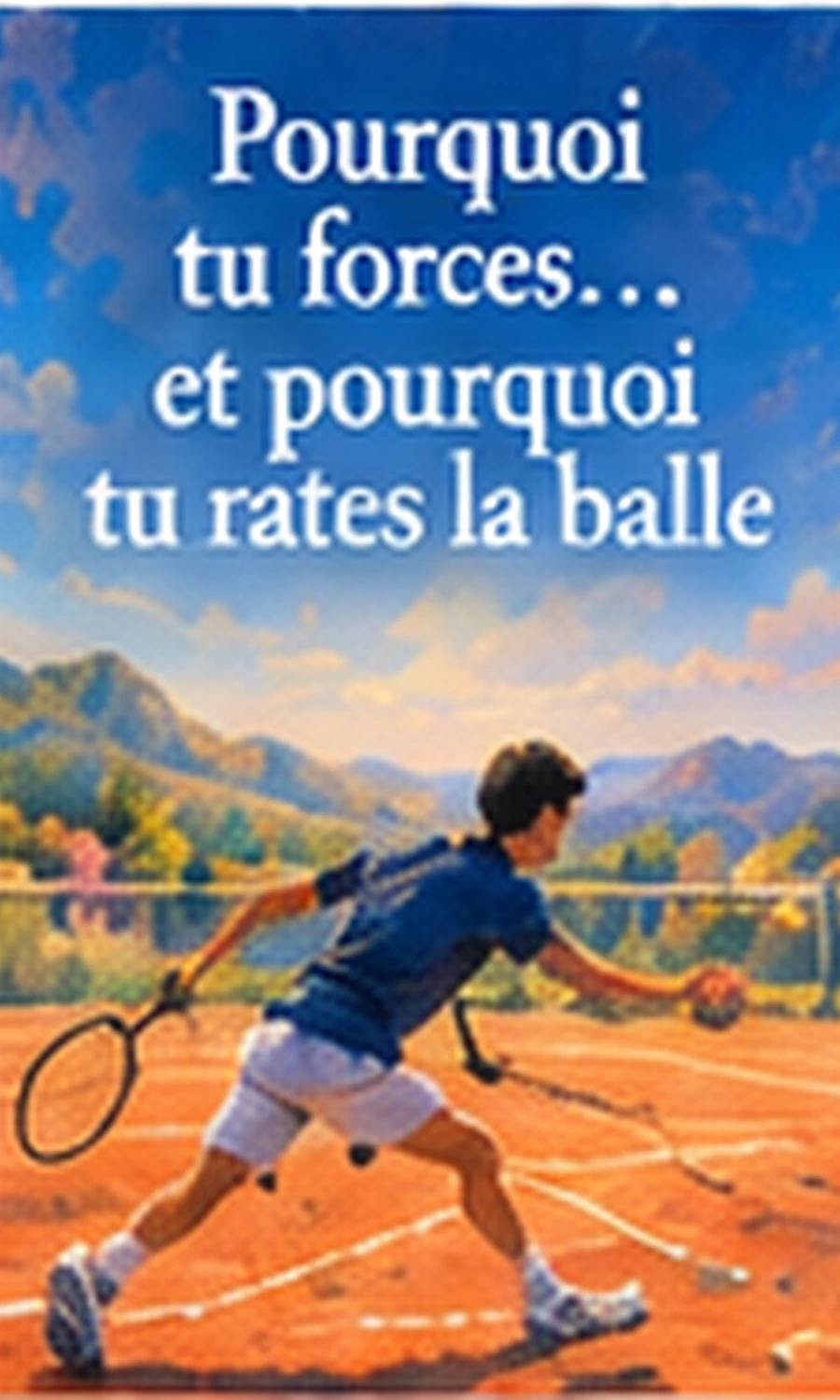 Pourquoi tu forces… et pourquoi tu rates la balle