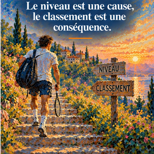 Le niveau est une cause, le classement est une conséquence.