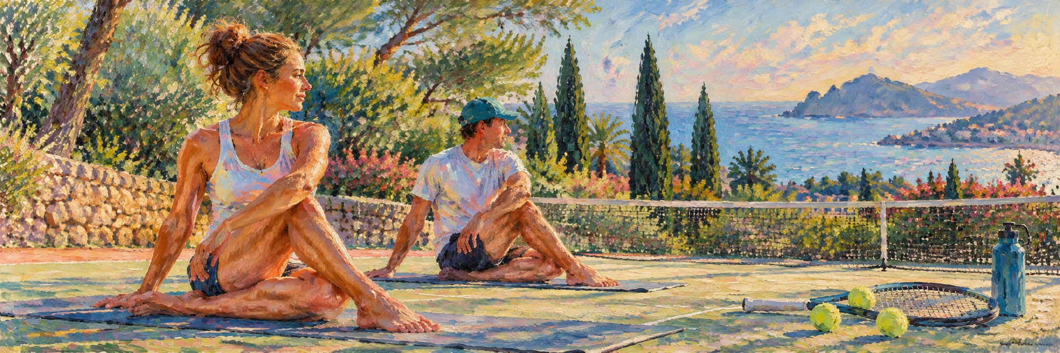 Respiration et pleine conscience pour mieux jouer au tennis